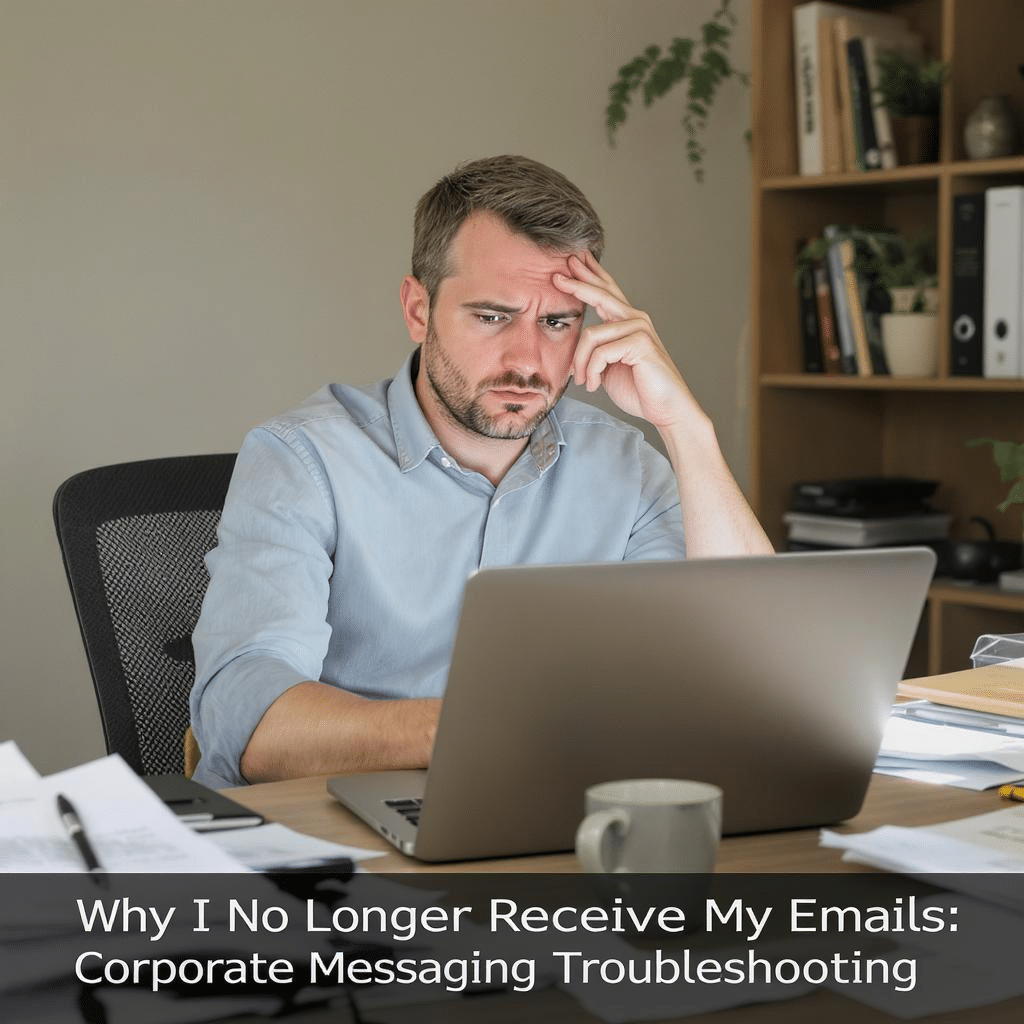 d&eacute;couvrez les raisons pour lesquelles vous ne recevez plus vos e-mails et apprenez &agrave; r&eacute;soudre les probl&egrave;mes courants des messageries d'entreprise. notre guide vous accompagne pas &agrave; pas dans le d&eacute;pannage pour retrouver un fonctionnement optimal de votre messagerie.