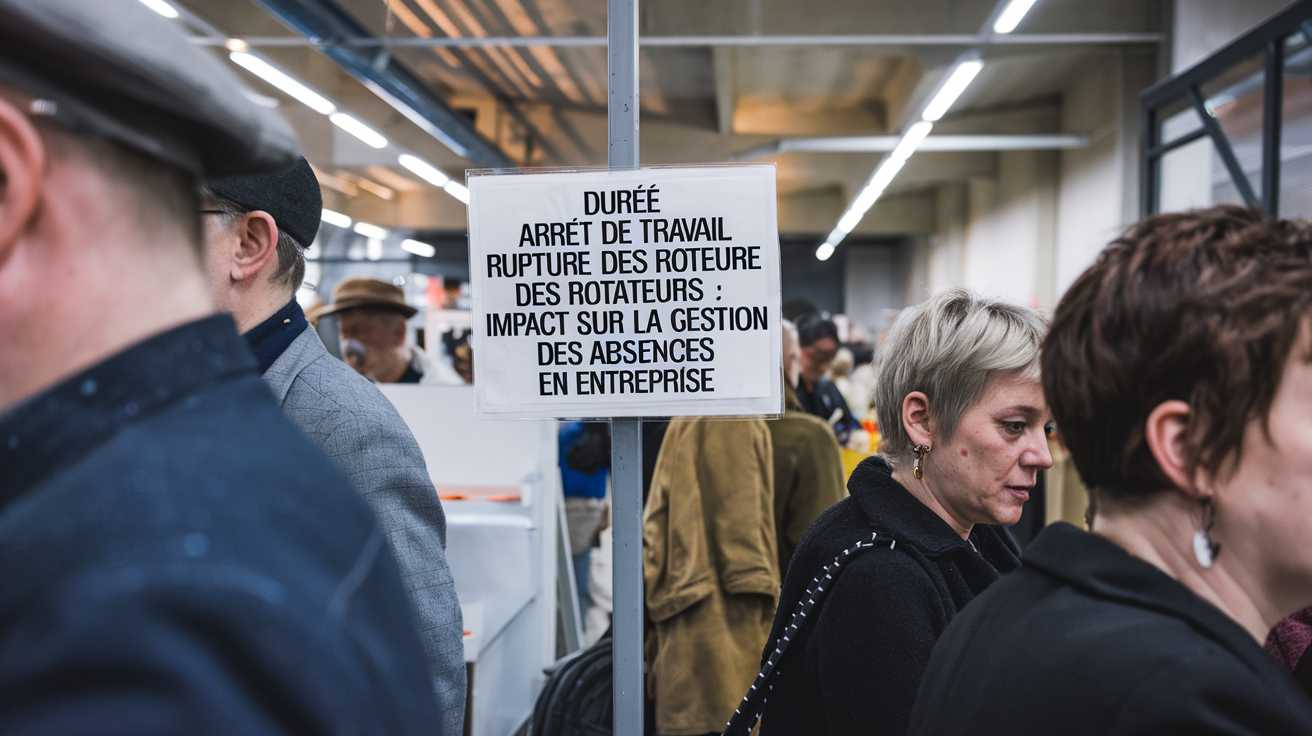 Duree arret de travail rupture coiffe des rotateurs : impact sur la gestion des absences en entreprise