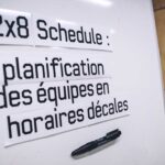 2&times;8 schedule : planification des &eacute;quipes en horaires d&eacute;cal&eacute;s