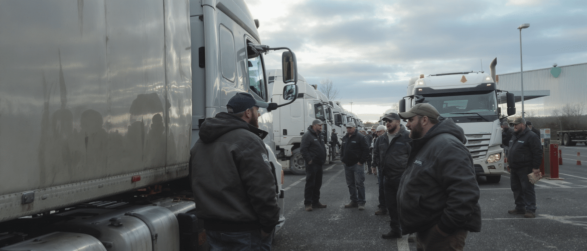 Augmentation du prix du gazole : les routiers lancent une mobilisation d&egrave;s samedi, en d&eacute;pit des mesures annonc&eacute;es par le gouvernement