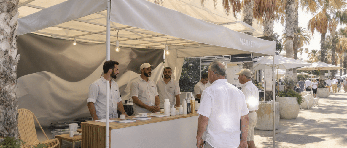 Stands à Nice : valoriser sa marque sur la Côte d’Azur