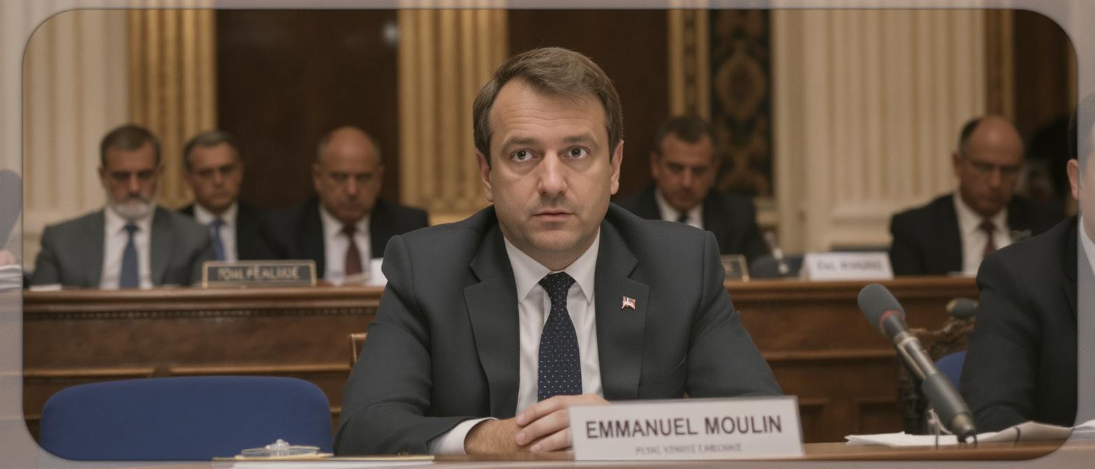 emmanuel moulin, candidat &agrave; la gouvernance de la banque de france, se pr&eacute;sente comme un &laquo; homme libre &raquo; lors de son audition au s&eacute;nat, soulignant son ind&eacute;pendance et sa vision pour l'institution.