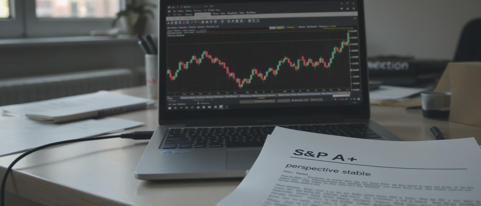 l'agence de notation s&p maintient la note a+ de la dette fran&ccedil;aise avec une perspective stable, refl&eacute;tant la solidit&eacute; &eacute;conomique et la confiance sur les march&eacute;s.