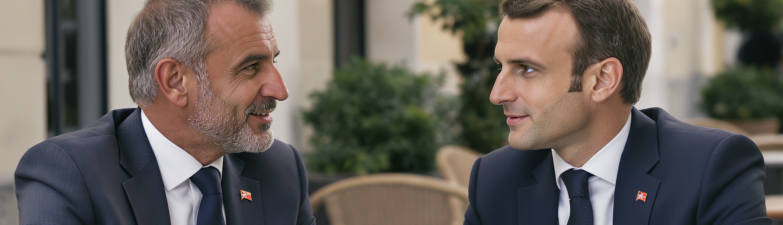 d&eacute;couvrez comment rodolphe saad&eacute; et emmanuel macron, deux leaders ambitieux, unissent leurs forces pour des int&eacute;r&ecirc;ts strat&eacute;giques communs.