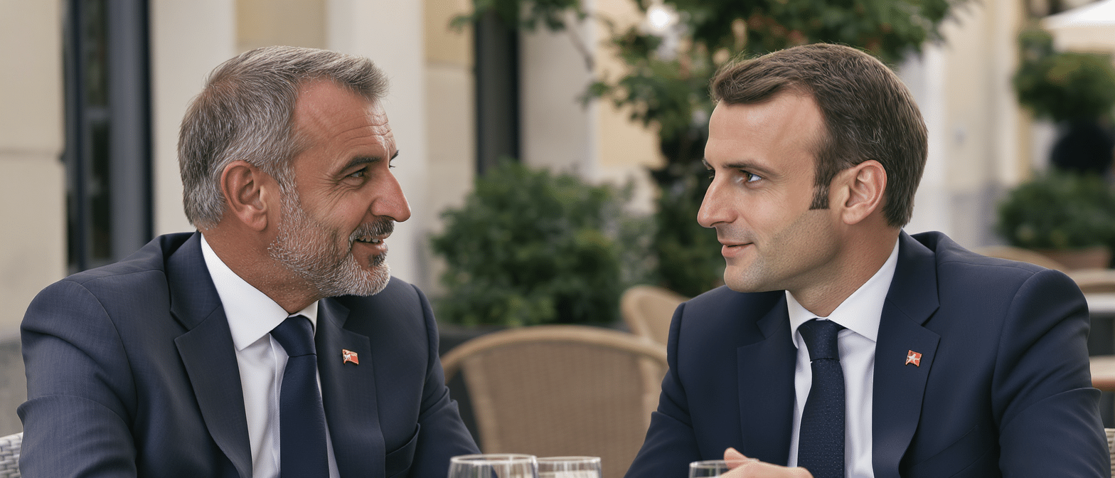 découvrez comment rodolphe saadé et emmanuel macron, deux leaders ambitieux, unissent leurs forces pour des intérêts stratégiques communs.