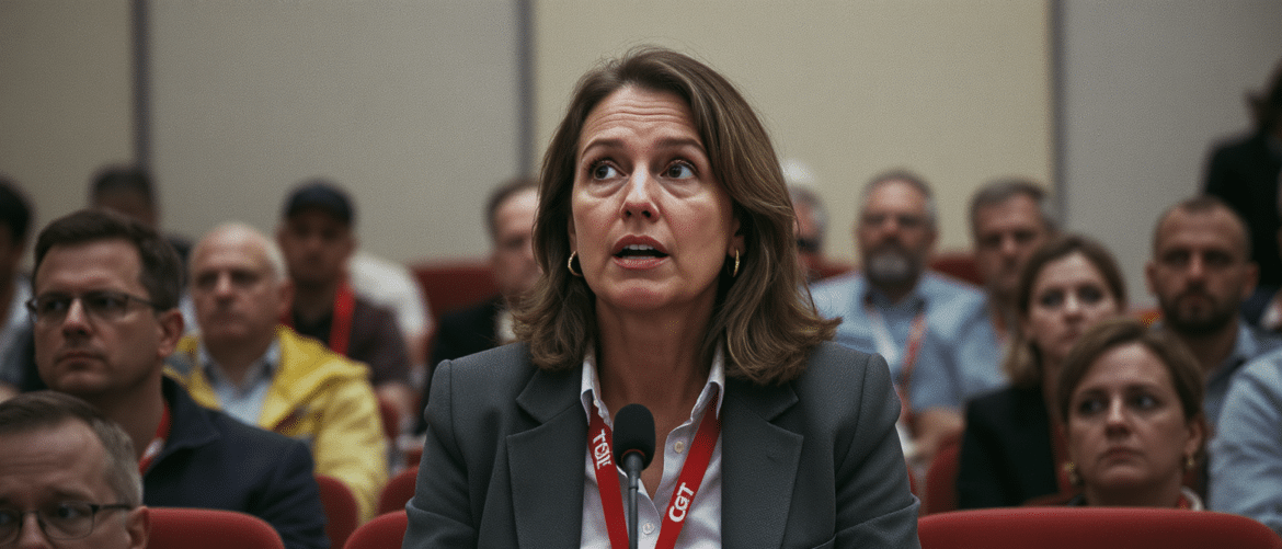 Congr&egrave;s de la CGT : Sophie Binet engage son deuxi&egrave;me mandat sur la lutte contre les violences sexistes et sexuelles ainsi que contre l&rsquo;expansion du RN