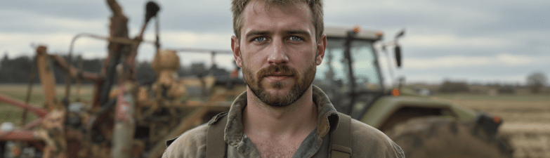 jocelyn dubost, exploitant agricole en is&egrave;re, est &eacute;lu pr&eacute;sident des jeunes agriculteurs, repr&eacute;sentant la nouvelle g&eacute;n&eacute;ration du secteur agricole.