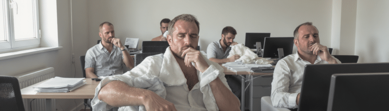 face &agrave; la canicule au travail, la cgt demande une r&eacute;forme urgente de la loi, alors que le gouvernement favorise la mise en place d'accords sectoriels pour adapter les conditions de travail.