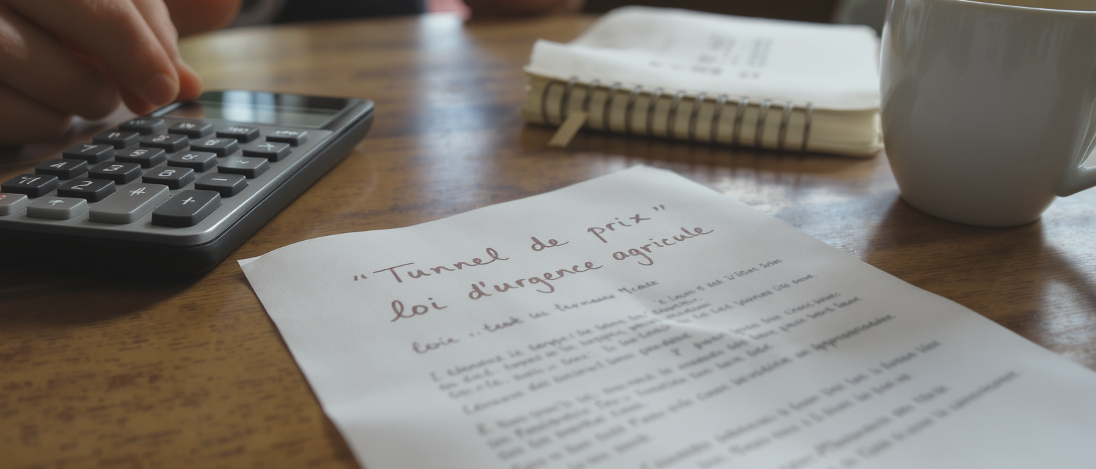 d&eacute;couvrez comment la loi d&rsquo;urgence agricole propose les &laquo; tunnels de prix &raquo; pour stabiliser les revenus des agriculteurs, une solution qui suscite encore des interrogations sur son efficacit&eacute;.