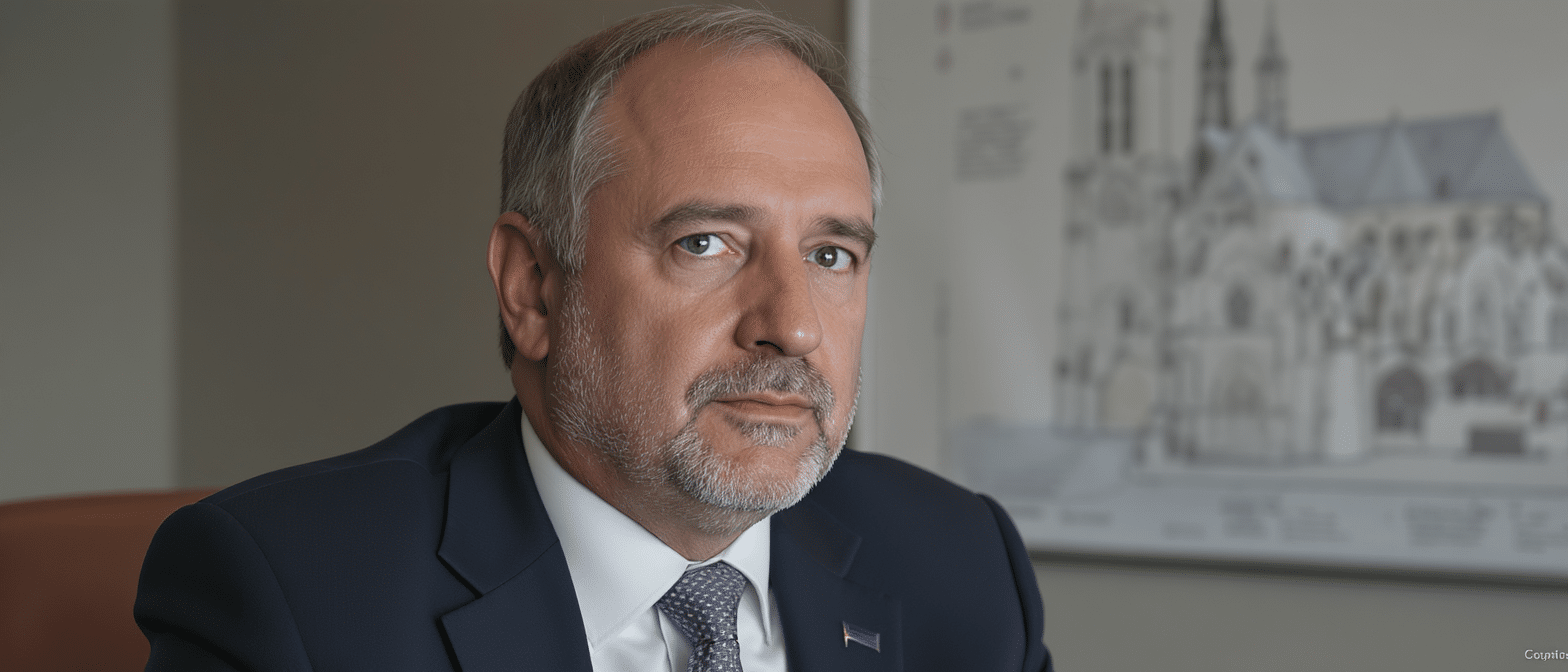 olivier tainturier nommé coordonnateur des projets industriels stratégiques liés à notre-dame par le gouvernement, chargé de piloter la reconstruction et les initiatives clés.