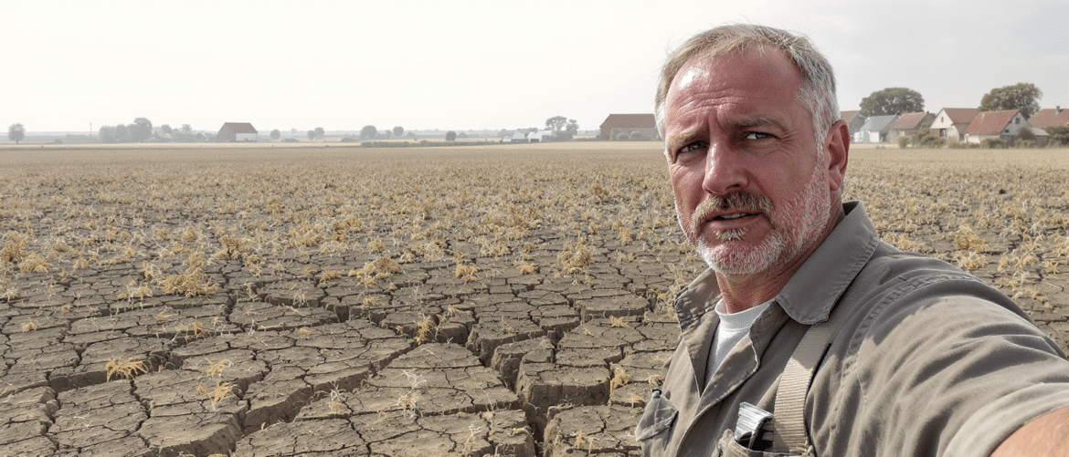 Agriculture fran&ccedil;aise en p&eacute;ril : une s&eacute;cheresse sans pr&eacute;c&eacute;dent met en danger l&rsquo;avenir des cultures