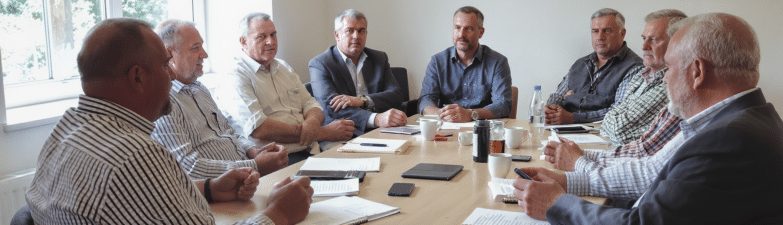les repr&eacute;sentants du patronat et des syndicats s'efforcent de relancer le dialogue social afin de promouvoir un agenda social autonome, favorisant la collaboration et le progr&egrave;s dans les relations professionnelles.