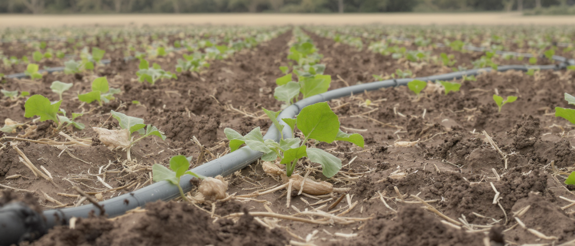 S&eacute;cheresse extr&ecirc;me : un effondrement de la production mara&icirc;ch&egrave;re malgr&eacute; l&rsquo;irrigation, les jeunes plants succombent