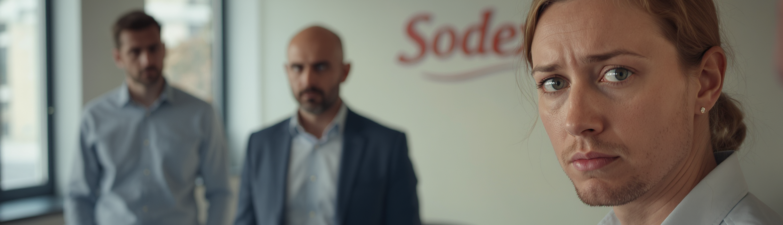 sodexo annonce la suppression de plus de 1 000 emplois en france, marquant sa deuxi&egrave;me grande restructuration en six ans pour s'adapter aux enjeux &eacute;conomiques.