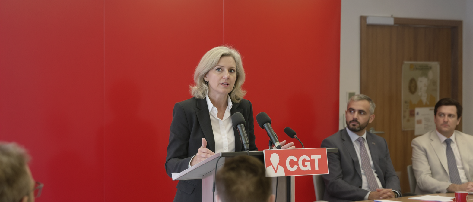 sophie binet, secr&eacute;taire g&eacute;n&eacute;rale de la cgt, d&eacute;nonce l'implication de certains acteurs patronaux dans la banalisation de l'extr&ecirc;me droite en france.