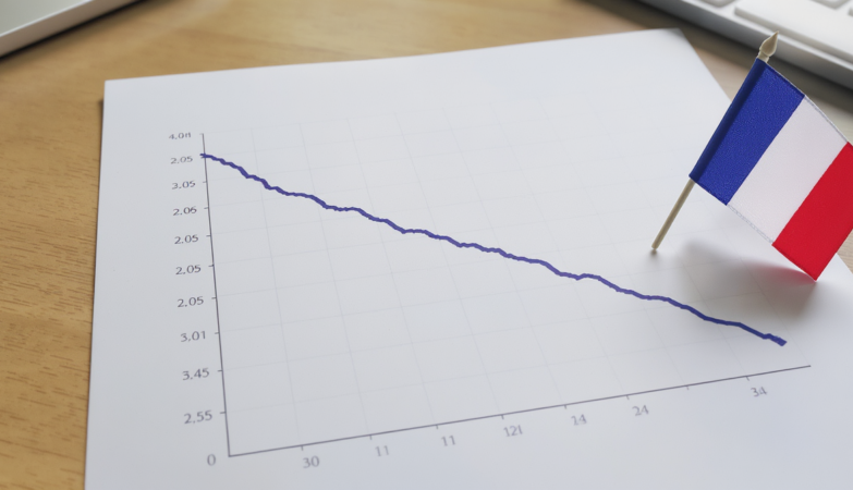 le pib fran&ccedil;ais recule au troisi&egrave;me trimestre, &agrave; rebours des attentes, et relance les inqui&eacute;tudes sur un possible retour de la r&eacute;cession.