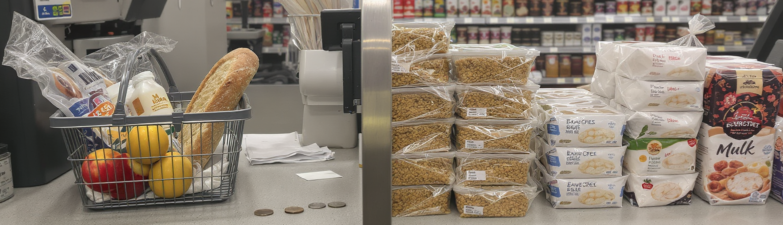 prix alimentaires : grande distribution et agro-industrie s&rsquo;opposent &agrave; coups de r&eacute;cits pour d&eacute;fendre leur r&ocirc;le dans la hausse des prix.